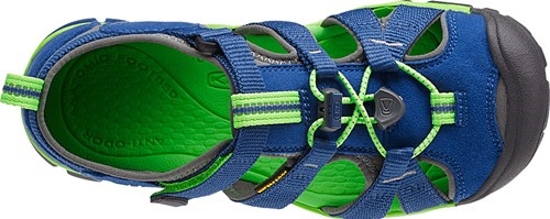 Сандалии детские Keen Seacamp II CNX True Blue/Jasmine Green - Фото 4 большая