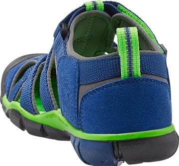 Сандалии детские Keen Seacamp II CNX True Blue/Jasmine Green - Фото 6 большая