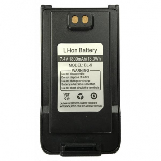 Аккумулятор Baofeng UV-9R+ 1800мАч - Фото 1 большая