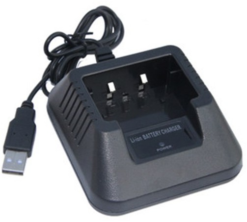 Зарядное устройство (стакан) для Baofeng UV-5R USB - Фото 1 большая