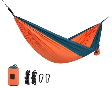 Гамак Naturehike Super light 340T Double orange - Фото 2 большая