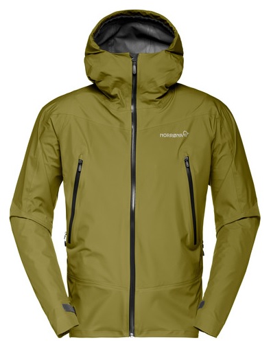 Куртка мужская Norrona Falketind Gore-Tex Olive Drab - Фото 1 большая