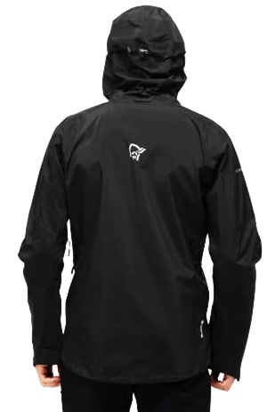 Куртка мужская Norrona Trollveggen Gore-Tex Pro Light Caviar - Фото 3 большая