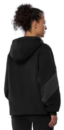 Куртка женская Mizuno Athletics Sweat Black - Фото 2 большая