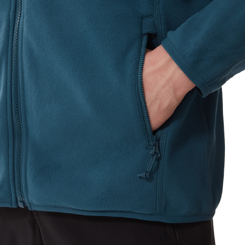 Куртка мужская The North Face 100 Glacier Full Zip Monterey Blue - Фото 10 большая