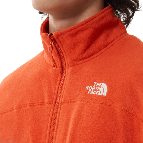 Куртка мужская The North Face 100 Glacier Full Zip Burnt Ochre - Фото 9 большая