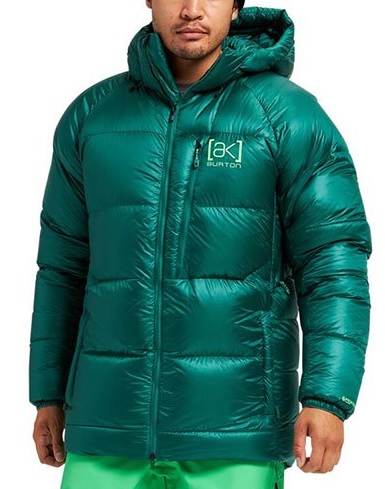 Куртка мужская Burton Ak Baker Expedition Down Fir Green - Фото 1 большая