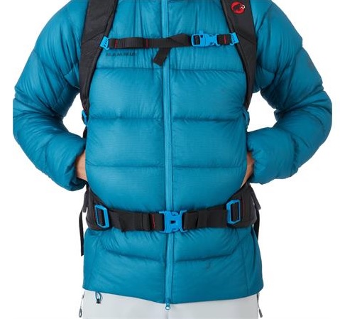 Куртка мужская Mammut Meron IN Hooded Sapphire/Wing Teal - Фото 4 большая