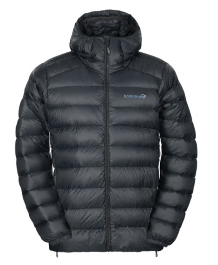 Куртка мужская Norrona Lyngen Lightweight Down750 Caviar - Фото 1 большая