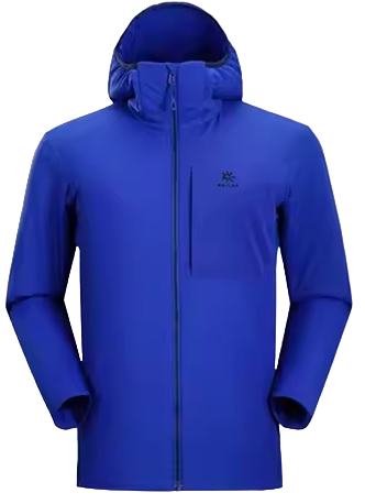 Куртка мужская Kailas Rh80 Hooded Smart Blue - Фото 2 большая