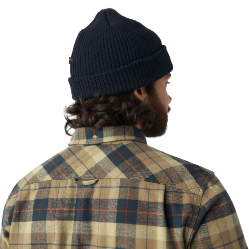 Рубашка мужская Fjallraven Singi Heavy Flannel Dark Sand - Фото 4 большая