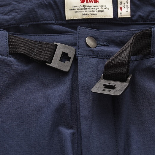 Брюки мужские Fjallraven High Coast Hike Navy - Фото 3 большая