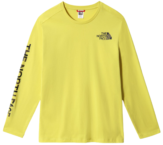 Футболка мужская The North Face Coordinates Acid Yellow - Фото 1 большая