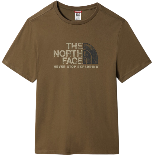 Футболка мужская The North Face Rust 2 SS Military Olive - Фото 1 большая