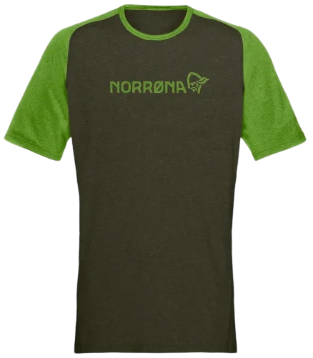Футболка мужская Norrona Fjora Equaliser Lightweight Norrona Green - Фото 1 большая