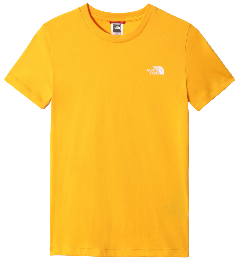 Футболка детская The North Face Simple Dome SS Summit Gold - Фото 1 большая