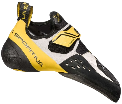 Скальные туфли La Sportiva Solution White/Yellow - Фото 1 большая