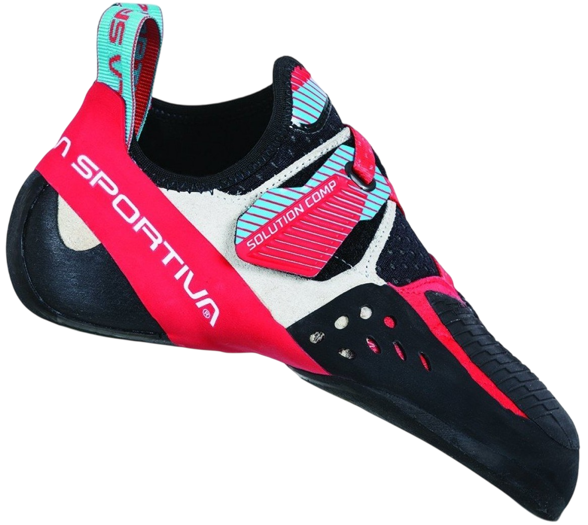 Скальные туфли женские La Sportiva Solution Comp Hibiscus/Malibu