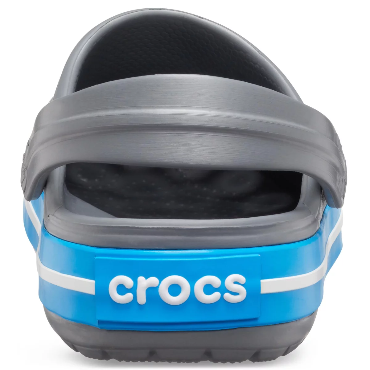 Сандалии Crocs Crocband Dark Grey - Фото 6 малая