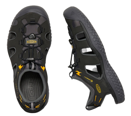 Сандалии мужские Keen Solr Sandal Black/Gold - Фото 4 большая