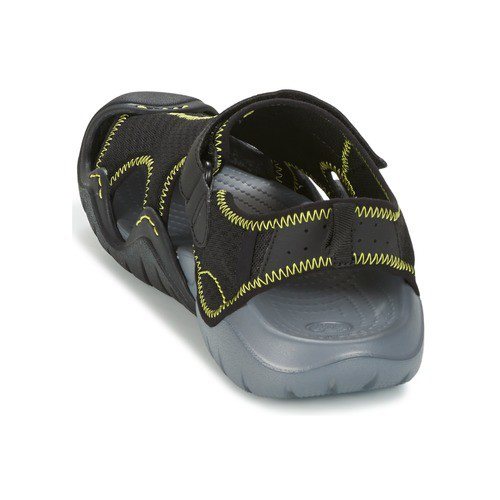 Сандалии мужские Crocs Swiftwater Sandal M Black/Charcoal - Фото 4 большая