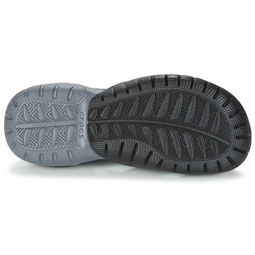 Сандалии мужские Crocs Swiftwater Sandal M Black/Charcoal - Фото 6 большая