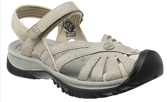 Сандалии женские Keen Rose Sandal Aluminum/Neutral Gray - Фото 1 большая