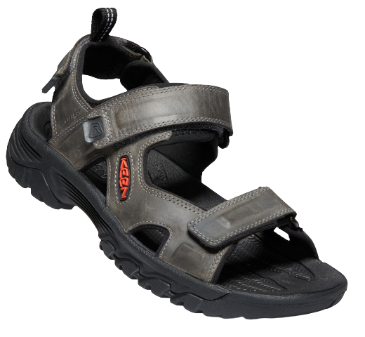 Сандалии мужские Keen Targhee III Open Toe Sandal Grey/Black - Фото 8 большая