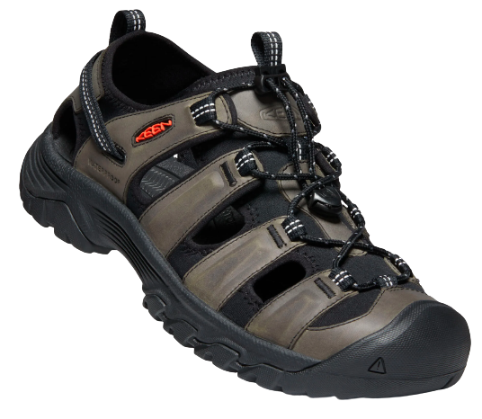 Сандалии мужские Keen Targhee III Sandal Grey/Black - Фото 4 большая