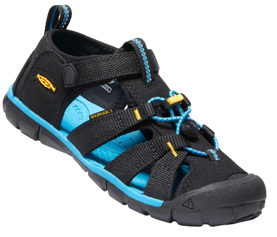 Сандалии детские Keen Seacamp II Cnx Black/Keen Yellow - Фото 4 большая
