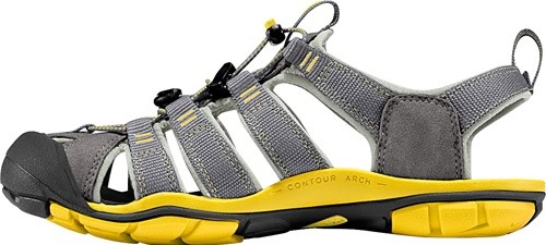 Сандалии мужские Keen Clearwater CNX Gargoyle/Super Lemon - Фото 5 большая