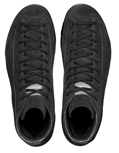 Ботинки мужские Scarpa Mojito City Mid Gtx Wool Black - Фото 5 большая