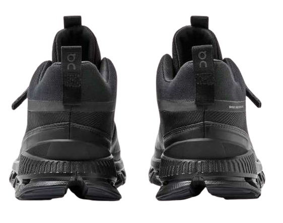 Кроссовки мужские On Cloud Hi Waterproof All Black - Фото 3 большая