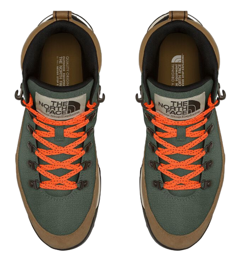 Ботинки мужские The North Face Back-To-Berkeley IV Textile WP Thyme/Utilty Brown - Фото 3 большая