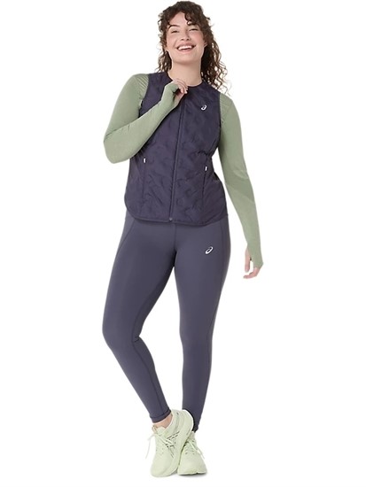 Жилет женский ASICS Nagino Run Padded Indigo Fog - Фото 8 большая