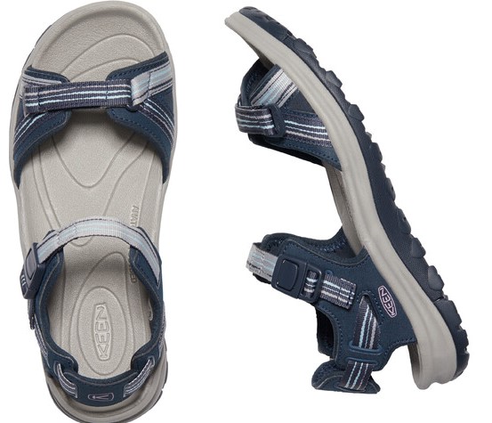 Сандалии женские Keen Terradora II Open Toe Sandal Navy/Light Blue - Фото 4 большая