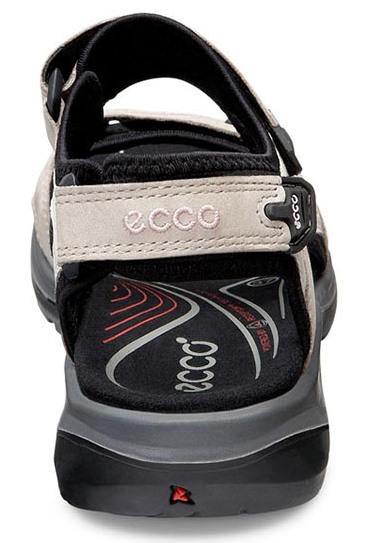 Сандалии женские Ecco Offroad Grey/White/Black - Фото 5 большая