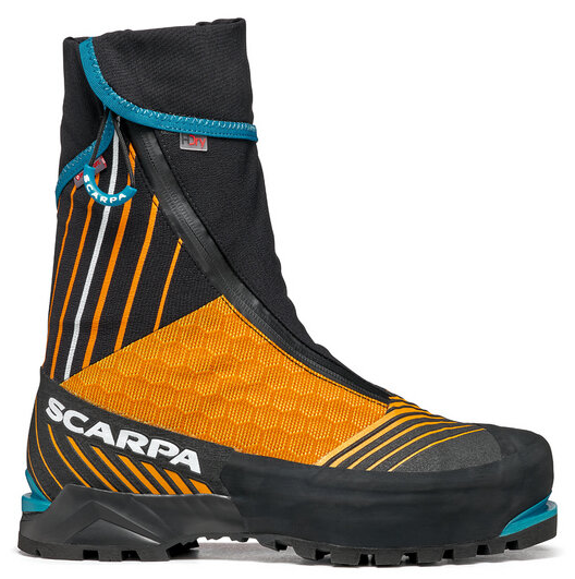 Ботинки мужские Scarpa Phantom Tech HD Black/Bright Orange - Фото 2 большая