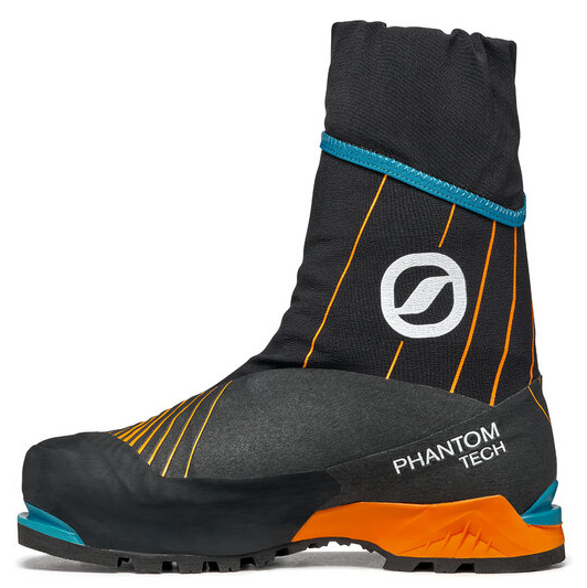 Ботинки мужские Scarpa Phantom Tech HD Black/Bright Orange - Фото 3 большая