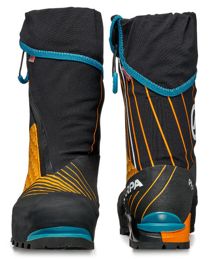Ботинки мужские Scarpa Phantom Tech HD Black/Bright Orange - Фото 4 большая
