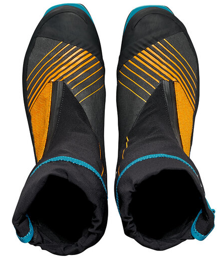 Ботинки мужские Scarpa Phantom Tech HD Black/Bright Orange - Фото 6 большая