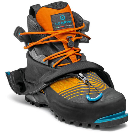Ботинки мужские Scarpa Phantom Tech HD Black/Bright Orange - Фото 7 большая