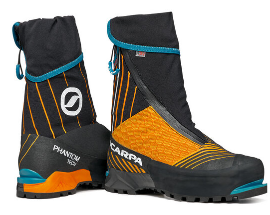 Ботинки мужские Scarpa Phantom Tech HD Black/Bright Orange - Фото 9 большая
