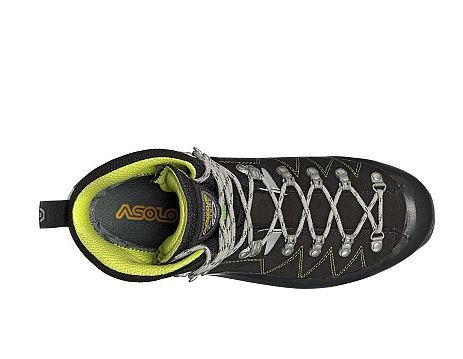 Ботинки мужские Asolo Alpine Alta Via GV MM Black/Green - Фото 6 большая