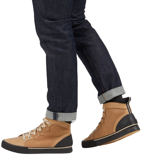 Ботинки мужские Sorel Caribou Storm Sneaker Mid Wp Buff - Фото 2 большая