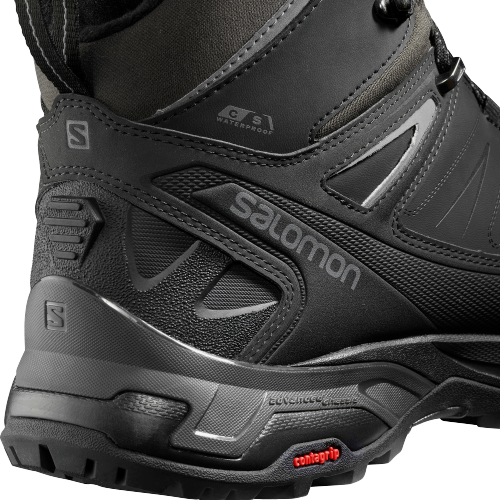 Ботинки мужские Salomon X Ultra Mid Winter CS WP Black/Phantom/Quiet Shade - Фото 5 большая