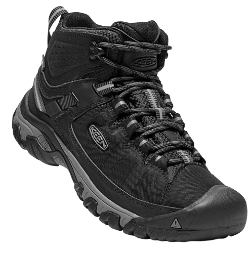 Ботинки мужские Keen Targhee Exp Mid WP Black/Steel Grey - Фото 6 большая