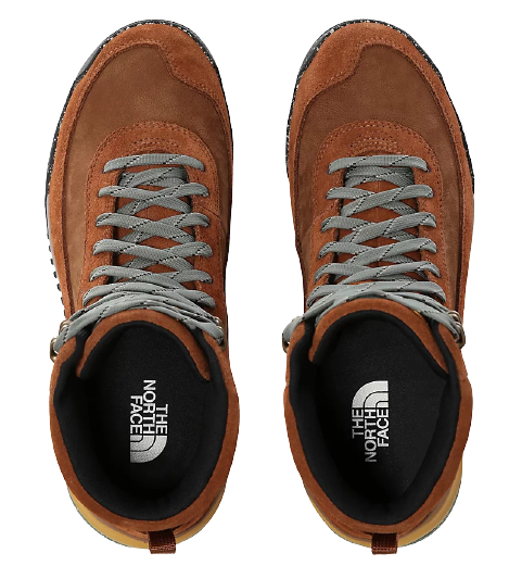 Ботинки мужские The North Face Back-To-Berkeley III Leather WP Monks Robe Brown/TNF Black - Фото 2 большая