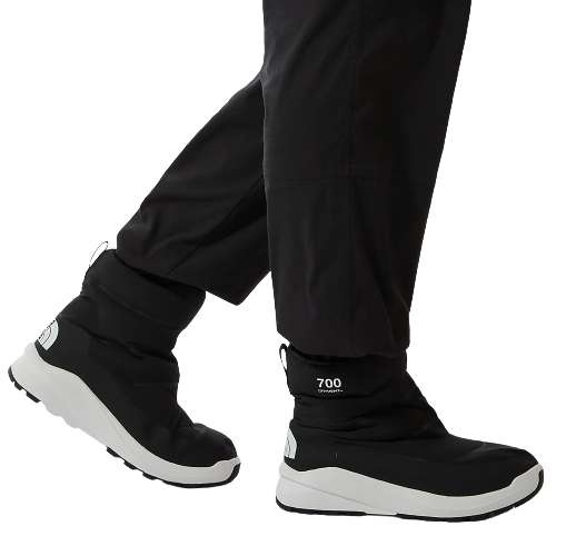 Ботинки мужские The North Face Nuptse II Bootie WP TNF Black/TNF White - Фото 2 большая