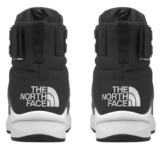 Ботинки мужские The North Face Nuptse II Strap WP TNF Black/TNF White - Фото 2 большая